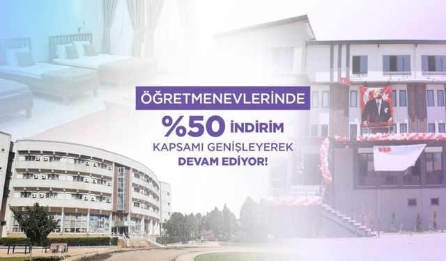 Öğretmenevlerinde konaklama hizmetlerine ilişkin kapsam genişletildi