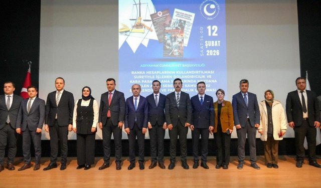 Adıyaman Üniversitesi'nde Dolandırıcılık ve Kara Para Farkındalık Programı düzenlendi