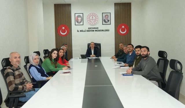 Adıyaman'da eğitim yatırımları için 'istişare toplantısı' gerçekleştirildi