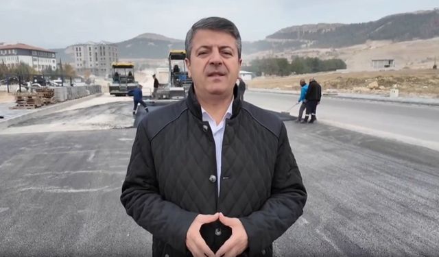 Başkan Tutdere'den yollarla ilgili açıklama