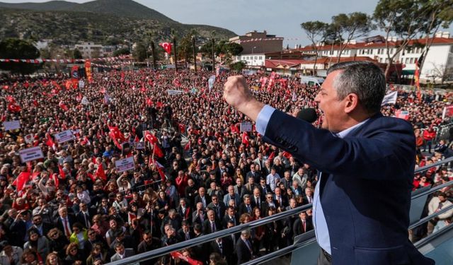 CHP Genel Başkanı Özgür Özel Muğla'da konuştu: 'Bu günahkar Erdoğan'a 'dur' deyin'
