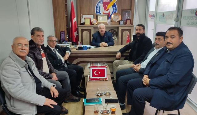 GAP Gazeteciler Birliği'ne İYİ Parti'den  ziyaret