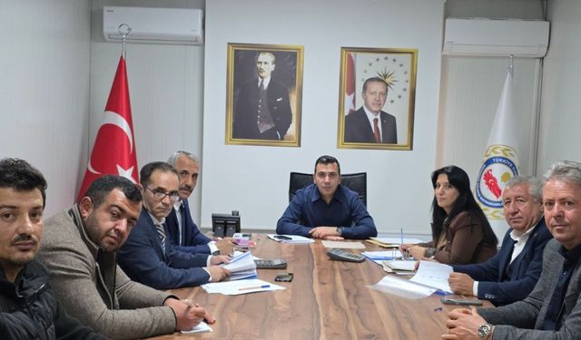 Gölbaşı'nda Karabahışılı Köyü Çayır Mezrası Köy Evleri'nin altyapı işi ihalesi yapıldı