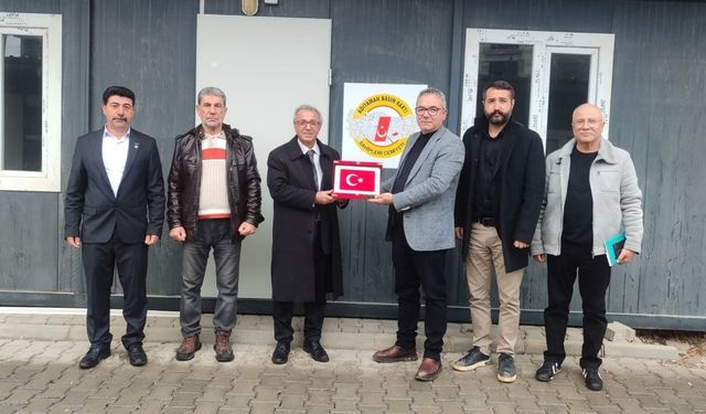 İYİ Parti'den Adıyaman Basın Kartı Sahipleri Derneği'ne ziyaret
