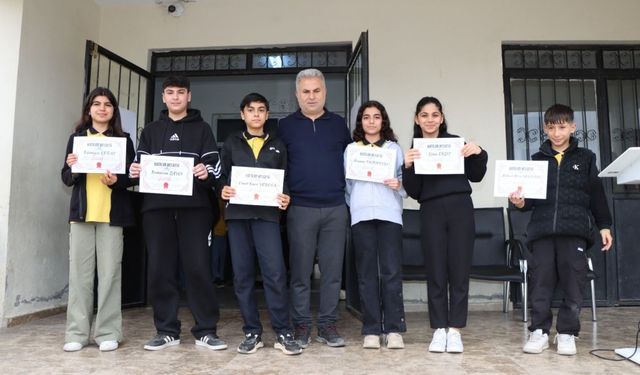 Şehit Medet Mat Ortaokulu'nda Akran Arabuluculuk Odası Hizmete Açıldı