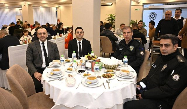 Adıyaman İl Emniyet Müdürlüğü'nde iftar buluşması