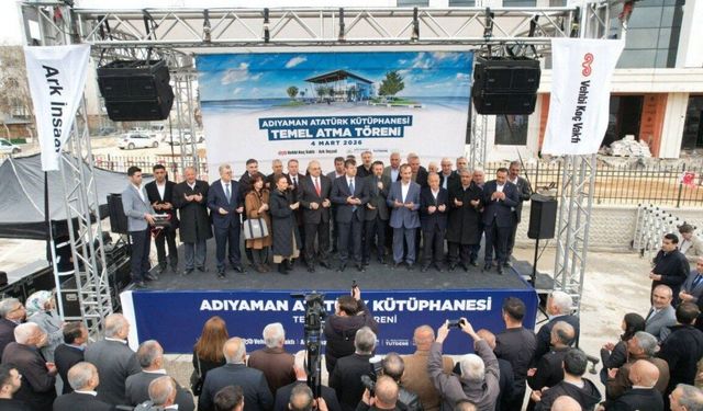 Başkan Tutdere'nin girişimleriyle Atatürk Kütüphanesi'nin temeli atıldı - Videolu Haber