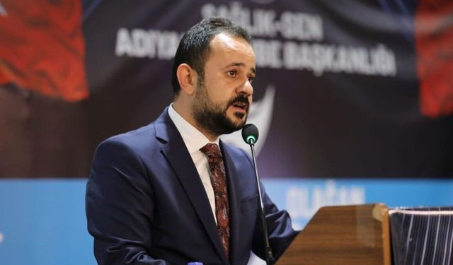 Sağlık-Sen Adıyaman'dan 14 Mart Tıp Bayramı mesajı