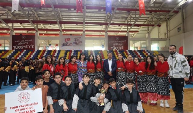 Adıyaman'da Kulüpler Arası Halk Oyunları Yarışmaları Tamamlandı