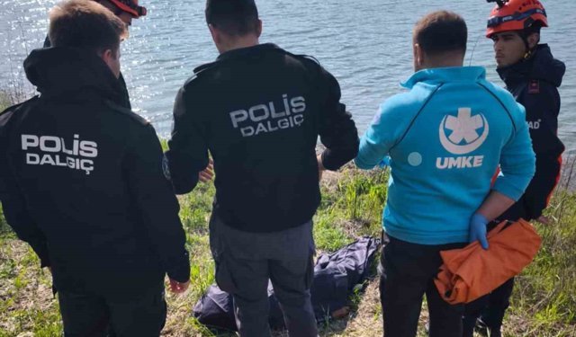 Baraja giren yaşlı adam boğuldu