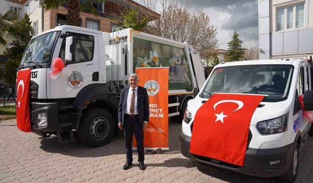 Kahta Belediyesi araç filosunu güçlendiriyor