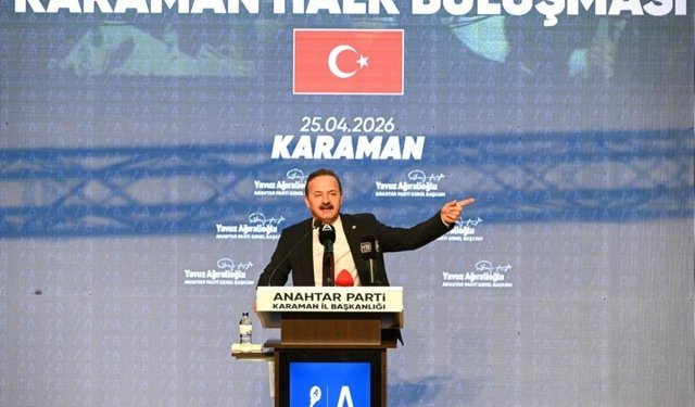 Anahtar Parti Genel Başkanı Ağıralioğlu, Karaman'da partililerle buluştu