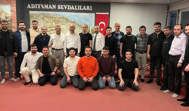 Ankara'da sağlık camiası ve Adıyamanlılar bir araya geldi