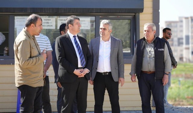 Başkan Tutdere 3. Çevre Yolu'nda asfalt çalışmalarını yerinde inceledi