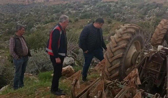 Besni'de traktör kazası: 1 kişi hayatını kaybetti
