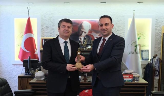 Adıyaman Belediye Başkanı Abdurrahman Tutdere'den Defne Belediyesine Ziyaret