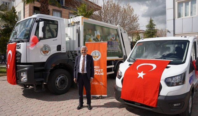 Kahta Belediyesi, araç filosuna 2 araç daha ekledi