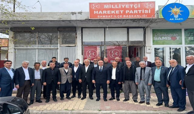 Adıyaman MHP Teşkilatından Samsat İlçesine Kapsamlı Ziyaret