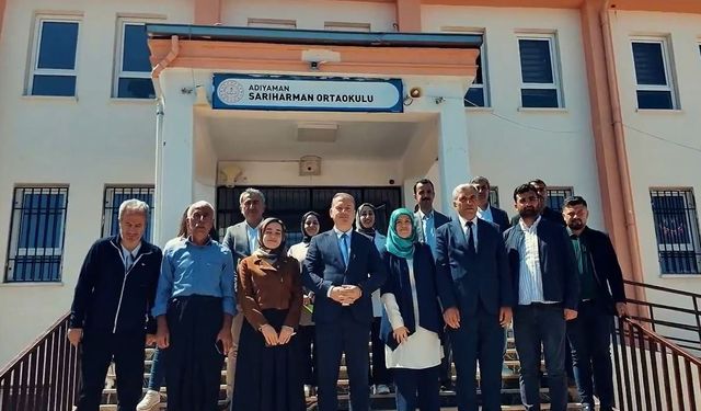 Müdür Tosun Sarıharman İlkokul ve Ortaokulu'na ziyaret bulundu - Videolu Haber