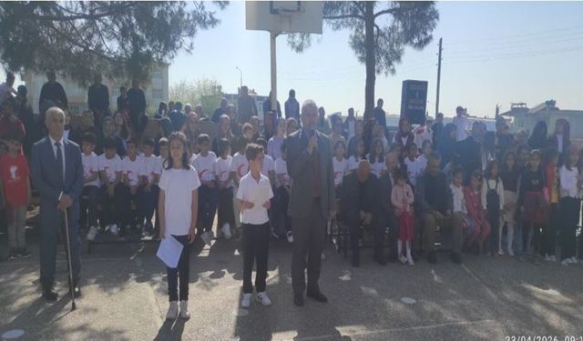 Şambayat’ta 23 Nisan Coşkusu: Çocukların Neşesi Umut Oldu