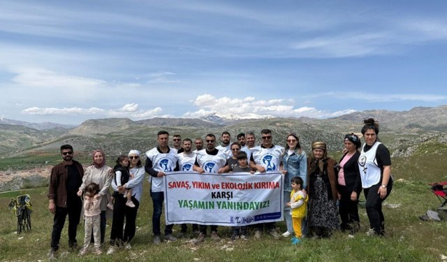 SES Adıyaman Şubesi'nden ekolojik yıkıma karşı fidan dikim etkinliği - Videolu Haber