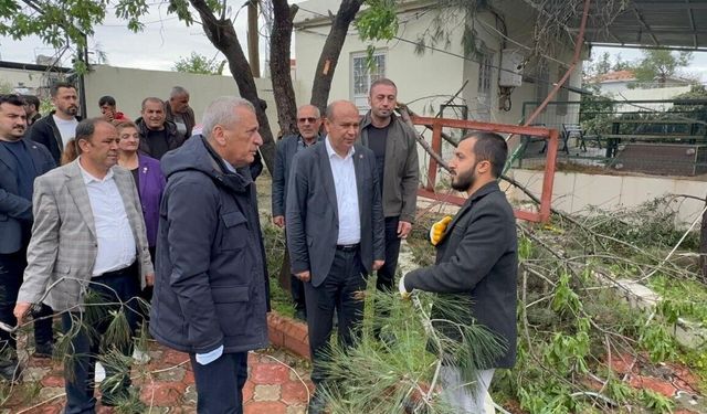 CHP Gaziantep İl Örgütü Fırtına Bölgelerinde İnceleme Başlattı