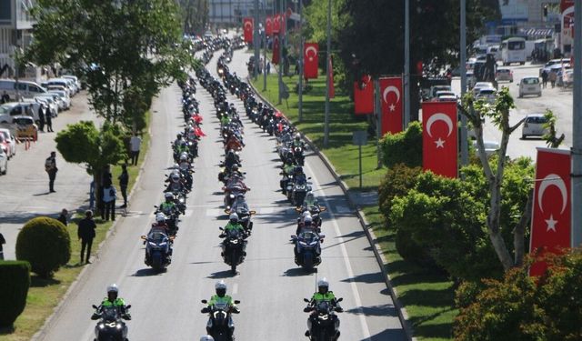 81 ilden gelen motosiklet tutkunları Adıyaman MotoFest'te buluştu