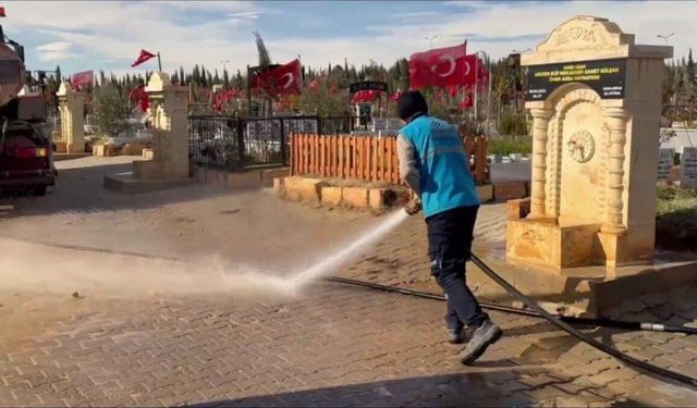 Adıyaman Belediyesi'nden bayram mesaisi