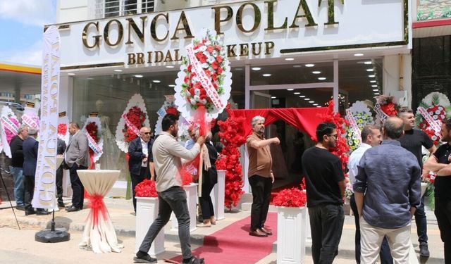 Adıyaman'da Gonca Polat Makeup & Bridal mağazası hizmete açıldı - Videolu Haber