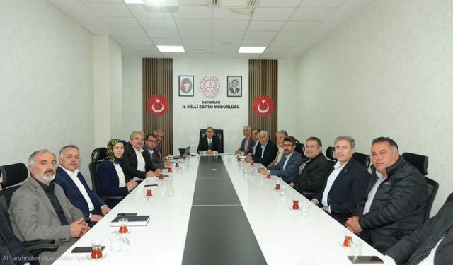 Adıyaman'da proje okullarına yönelik atama süreci toplantısı düzenlendi