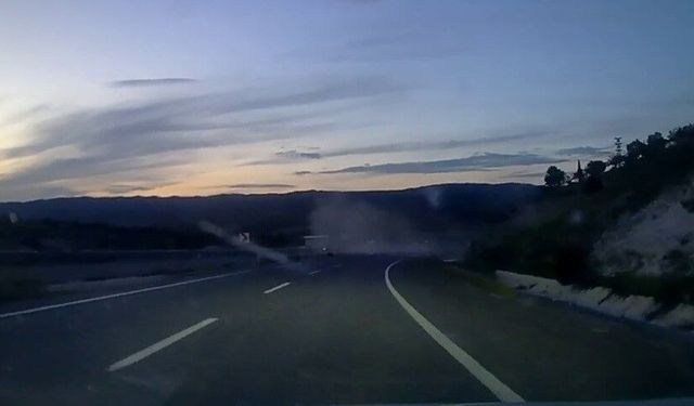 Adıyaman’da 6 Takla Atan Otomobil Kameraya Yansıdı