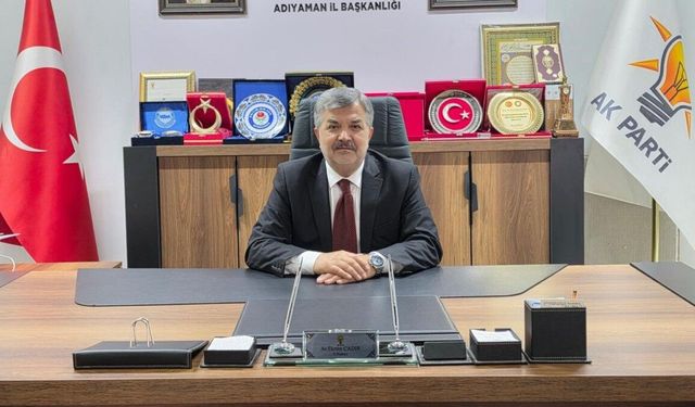AK Parti İl Başkanı Ekrem Çadır: 'Bayramlar kardeşlik ve dayanışmanın en güçlü zamanlarıdır'
