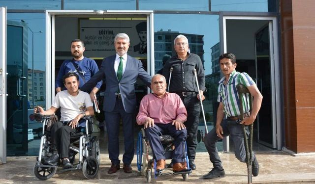 Başkan Reşit Alkan: 'Engellilerimizin hayatını kolaylaştırmak en temel görevimizdir'