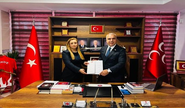 MHP Adıyaman KAÇEP İl Başkanlığına Bedriye Gümüş Atandı
