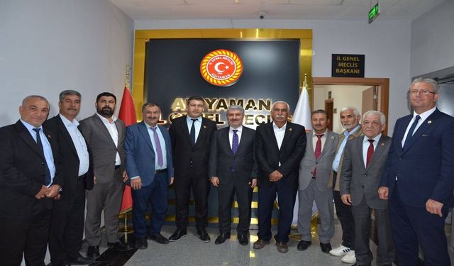 Besni Ve Kesmetepe Başkanları Ortak Hizmette Buluştu