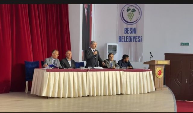 Besni’de 32 Milyon Euroluk Dev Altyapı Projesi Hayata Geçiyor