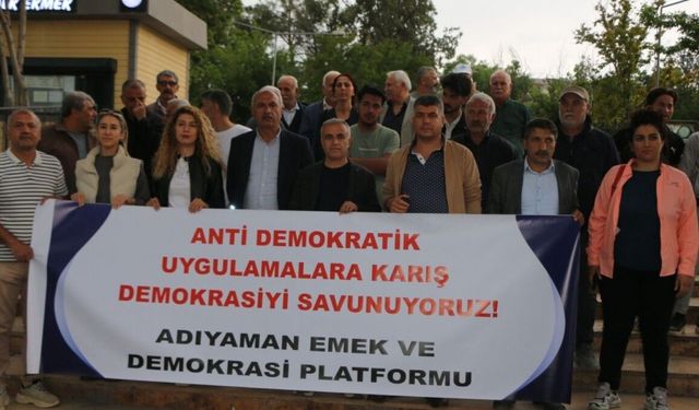 Adıyaman’ da CHP kurultayına ilişkin 'mutlak butlan' kararına tepki