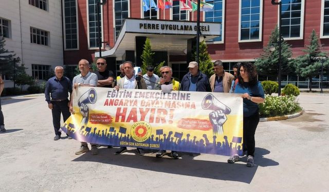 Adıyaman Eğitim-Sen  Şubesi'nden 'angarya' tepkisi