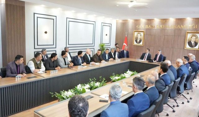 Gölbaşı’nda Kritik Koordinasyon Toplantısı: Milletvekili Alkayış Katıldı