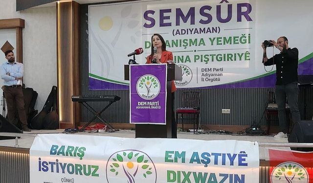Hatimoğulları Adıyaman'da konuştu: Hiçbir Allah'ın kulu, Kürt yoktur, Kürtçe diye bir dil yoktur diyemez - Videolu Haber