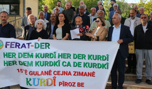 Kürt Dil Bayramı dolayısıyla Adıyaman'da basın açıklaması yapıldı - Videolu Haber