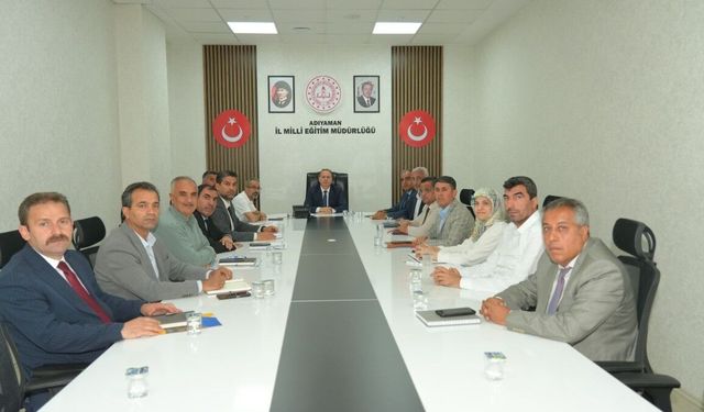 Milli Eğitim Müdürlüğünde haftalık değerlendirme ve koordinasyon toplantısı yapıldı
