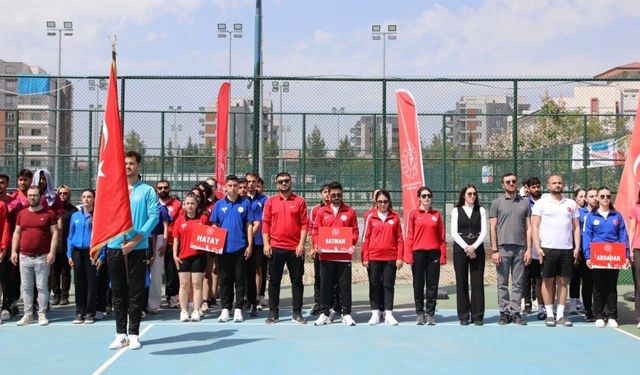 YURTLİG Türkiye Tenis Şampiyonası Adıyaman'da başladı