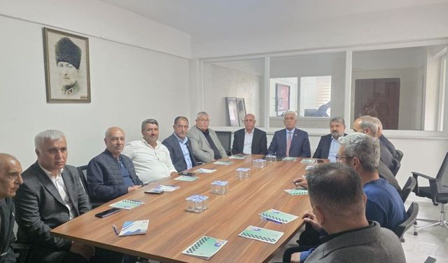 Ziraat Odaları İl Koordinasyon Kurulu Besni'de toplandı
