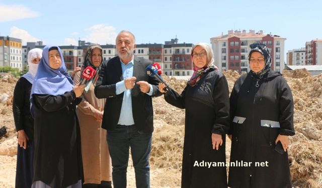 Adıyaman Alitaşı Mahallesi'nde Çırçır Deresi tepkisi