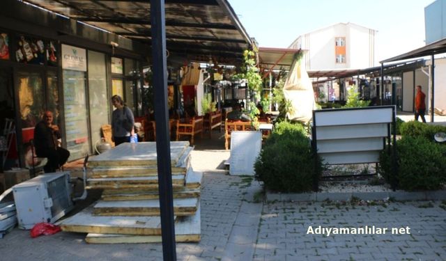 Adıyaman Balıkesir Çarşısı'nın kaldırılmasına esnaftan tepki