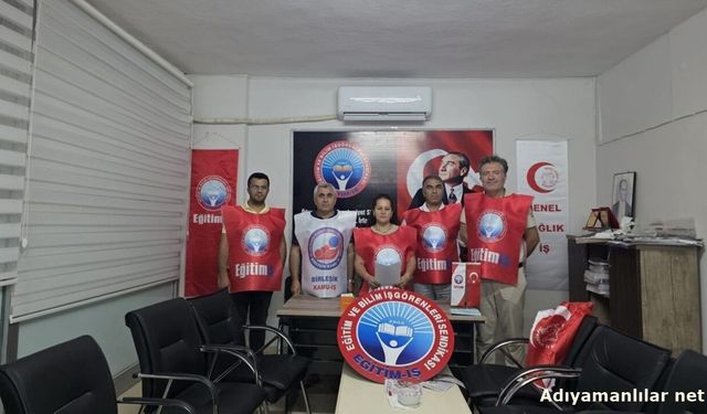 Eğitim-İş Adıyaman Dönem Sonu Raporunu Açıkladı
