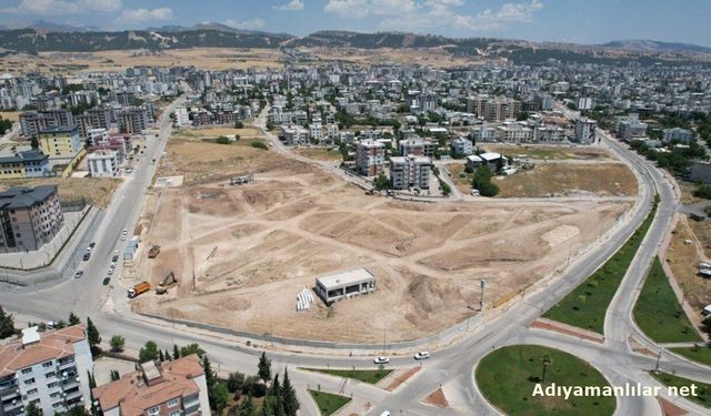 Adıyaman'a Kardeş Belediyelerden Yeşil Alan Desteği