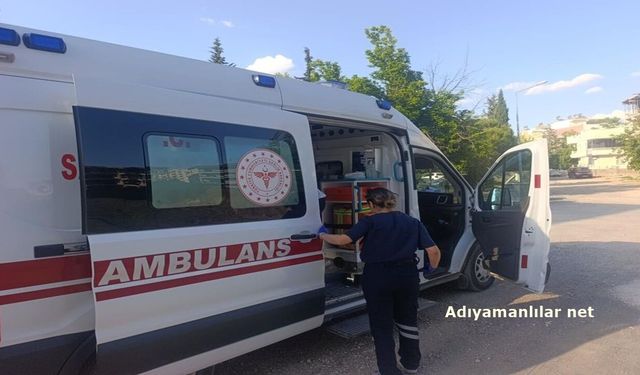 Adıyaman'da yüksekten düşen çocuk yaralandı