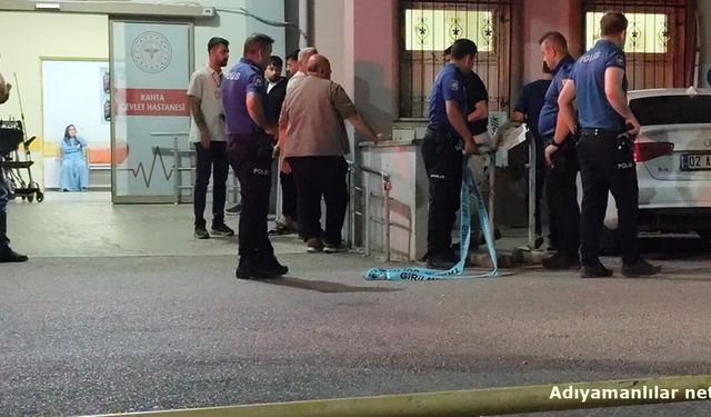 Adıyaman-Kahta'da Eniştesini Silahla Yaraladı